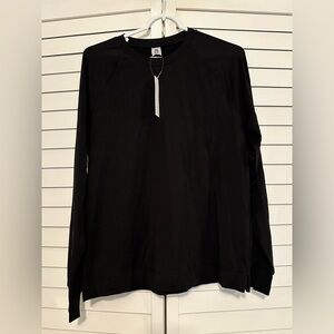 Senita NWT Infinity Black Long Sleeve Shirt - Medium